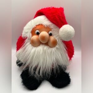 Vintage 1984 Renno Corp Santa Claus stuffed plush toy #2